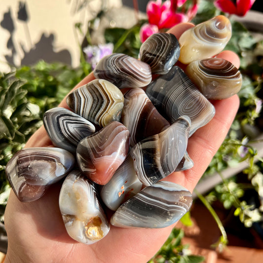 Grey Agate Tumblestones