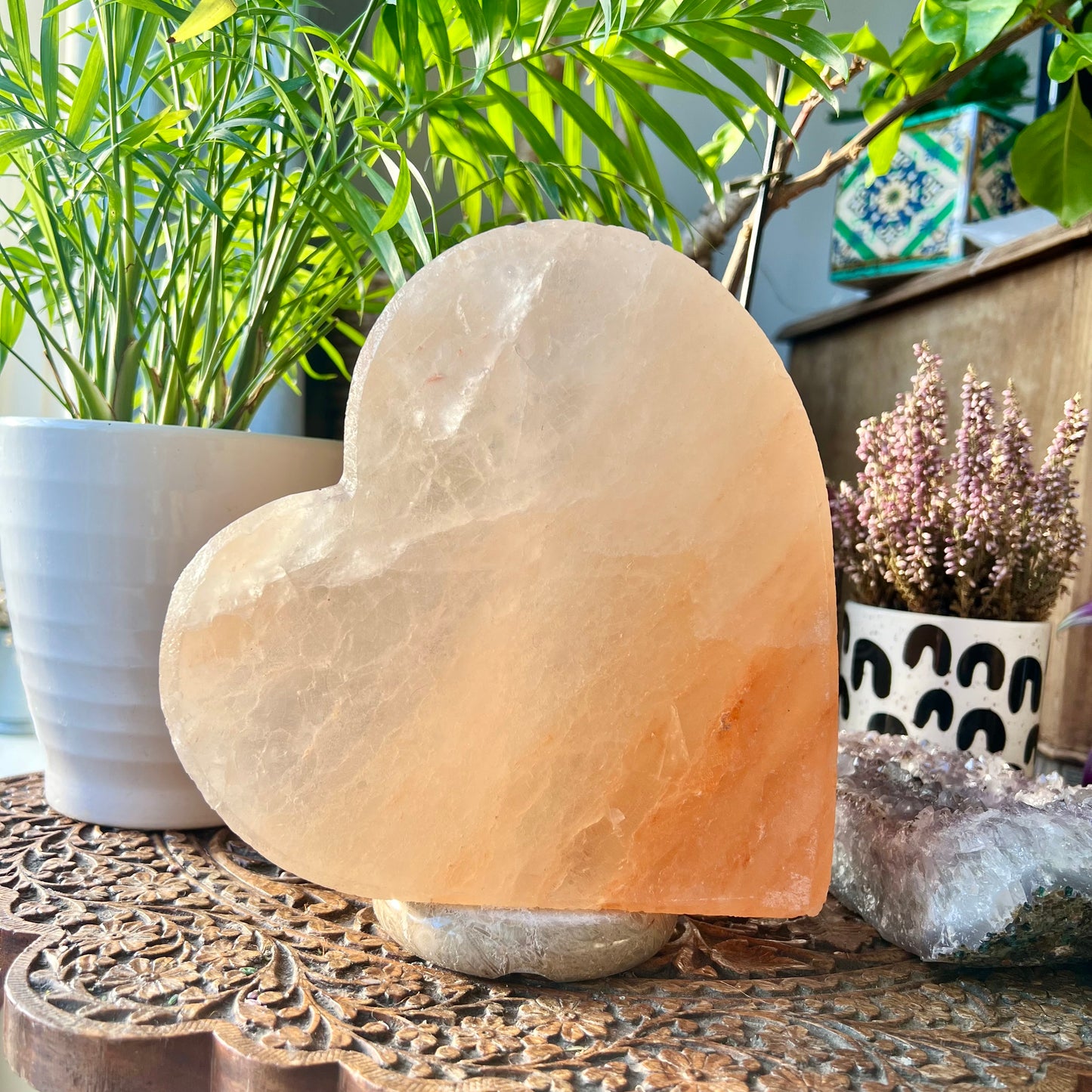 Heart Himalayan Salt Lamp