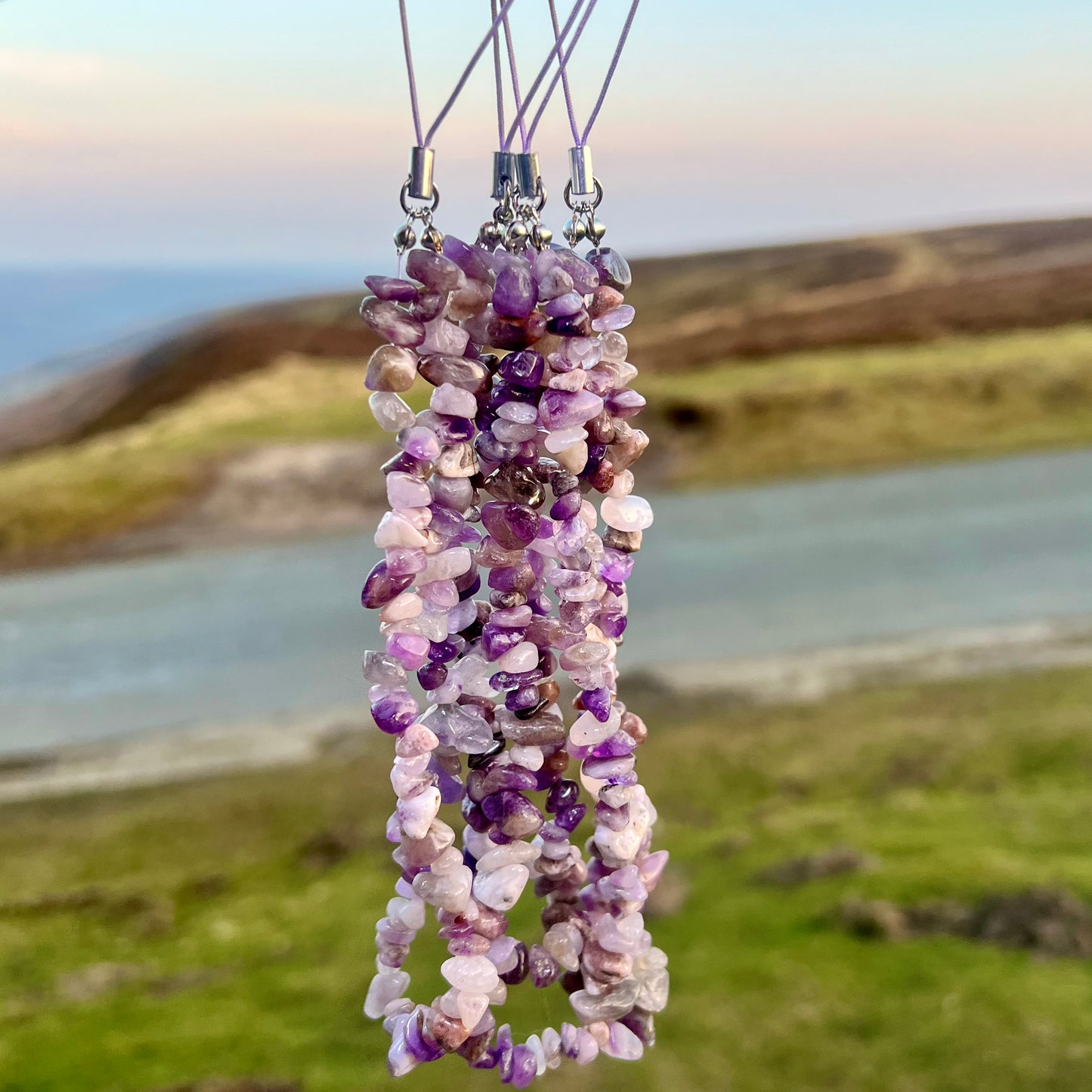 Amethyst Phone Charm