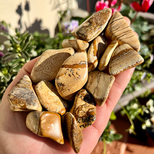 Kalahari Desert Crystal Tumblestone