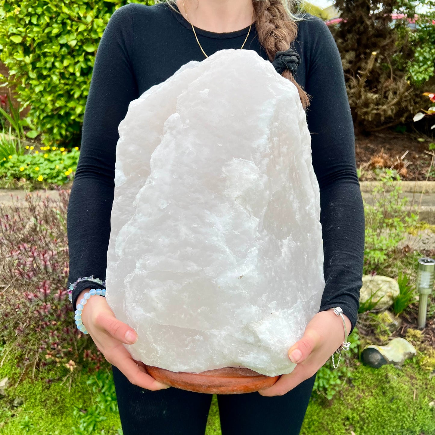XL Giant White Himalayan Salt Lamp