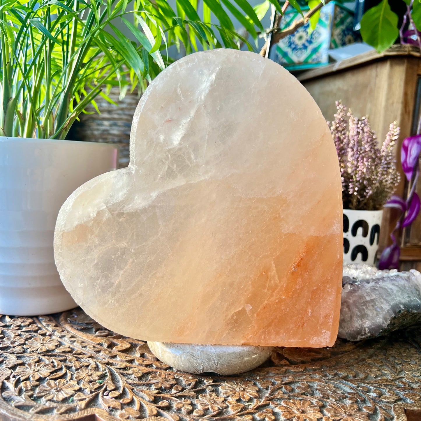 Heart Himalayan Salt Lamp