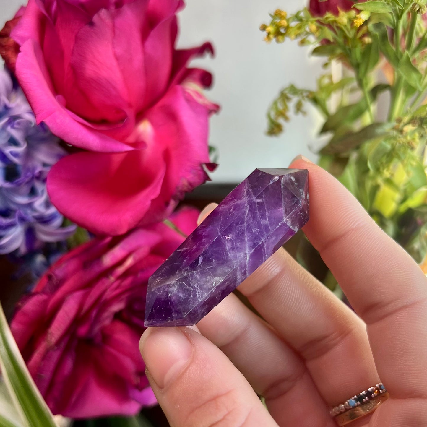 Dream Amethyst Double Terminated Points