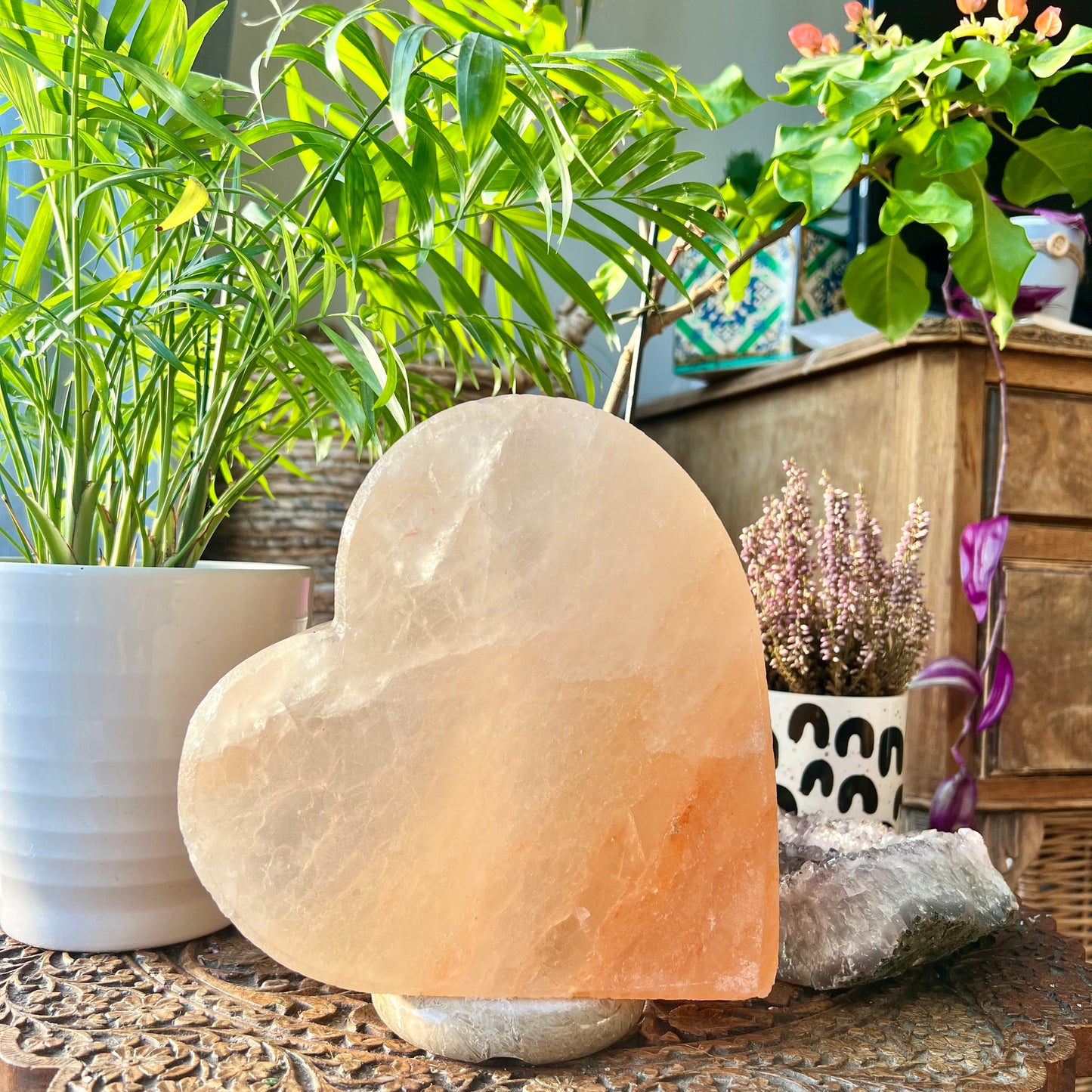 Heart Himalayan Salt Lamp