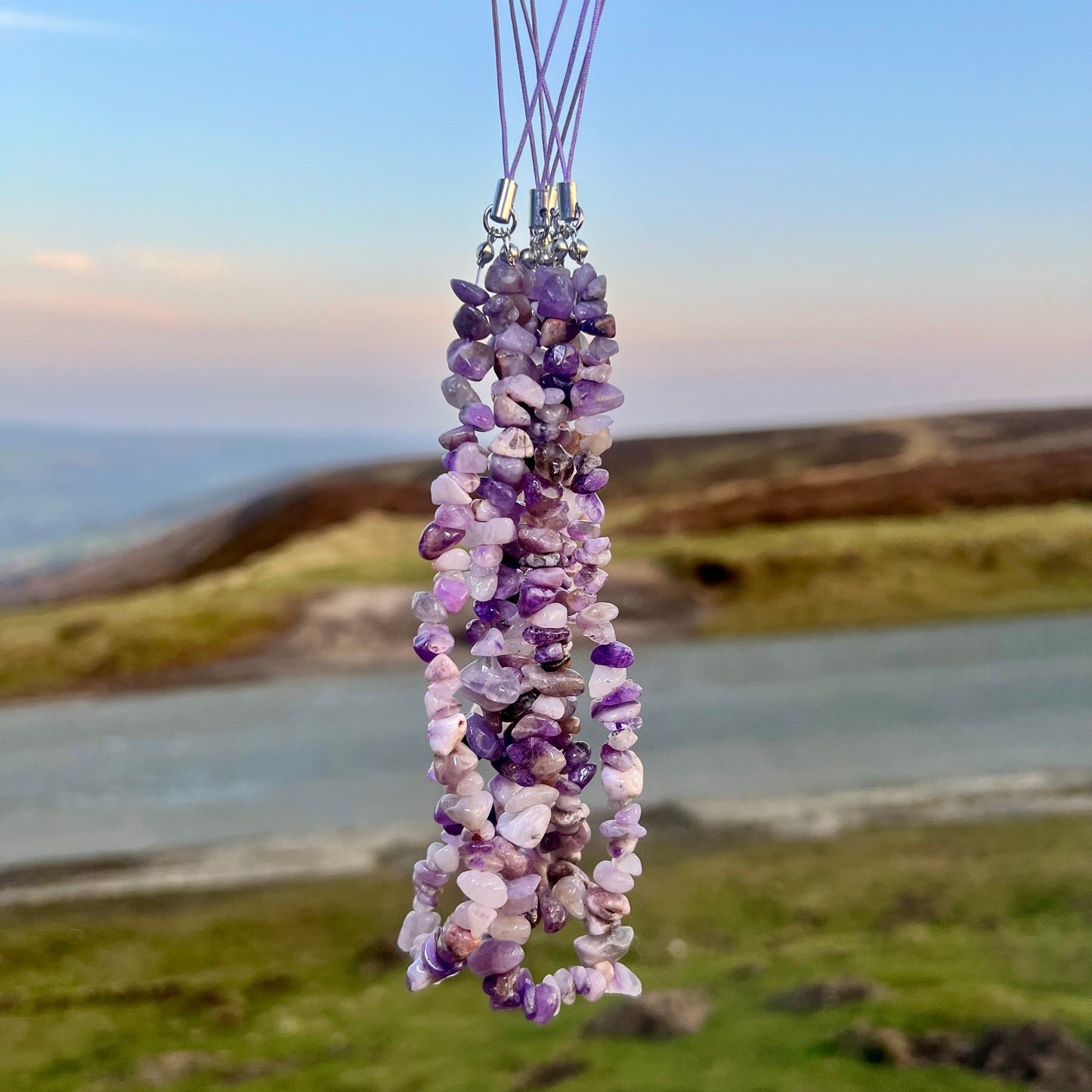 Amethyst Phone Charm