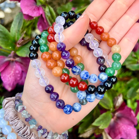 7 Chakra Crystal Bracelet