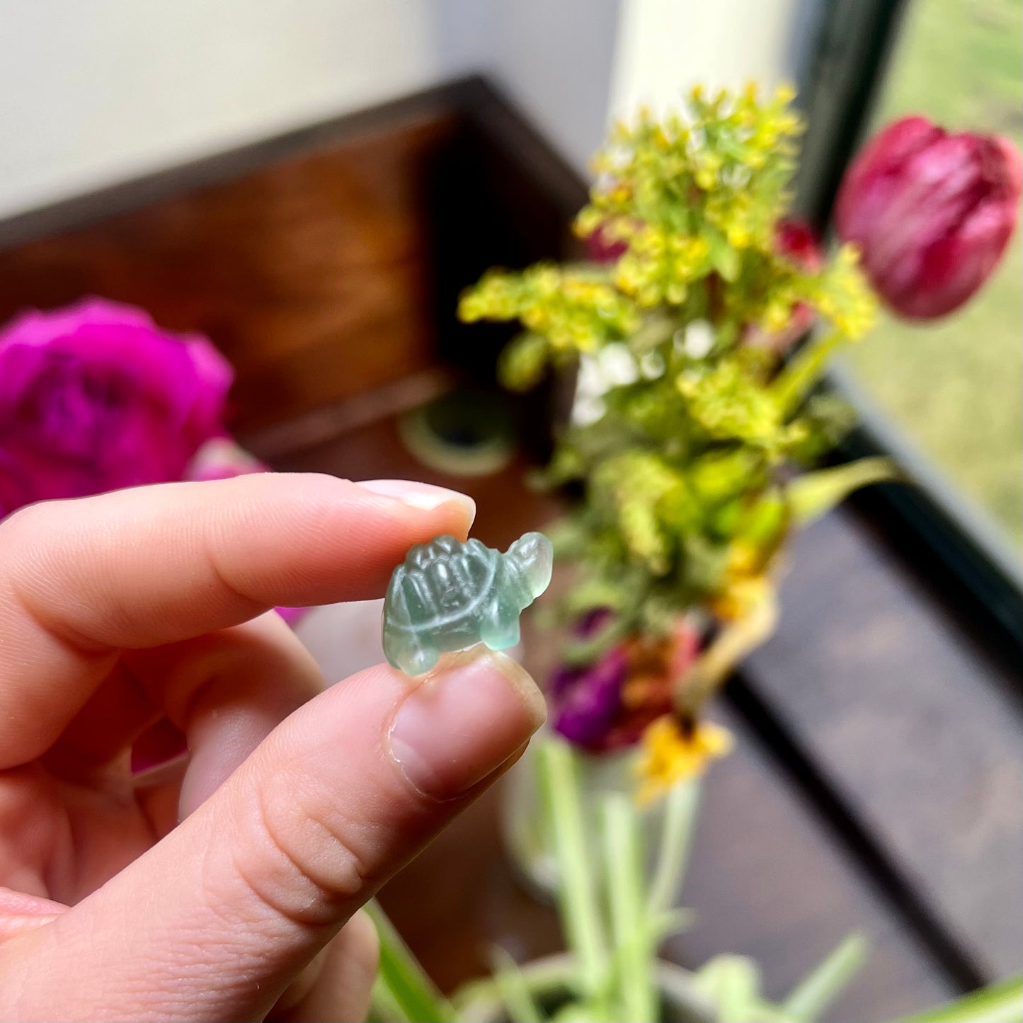 Miniature Fluorite Turtles