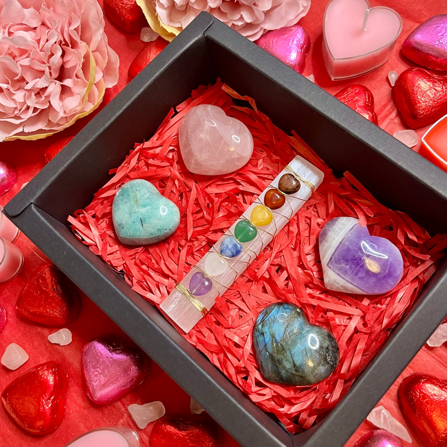 7 Chakra Love Heart Valentines Day Box