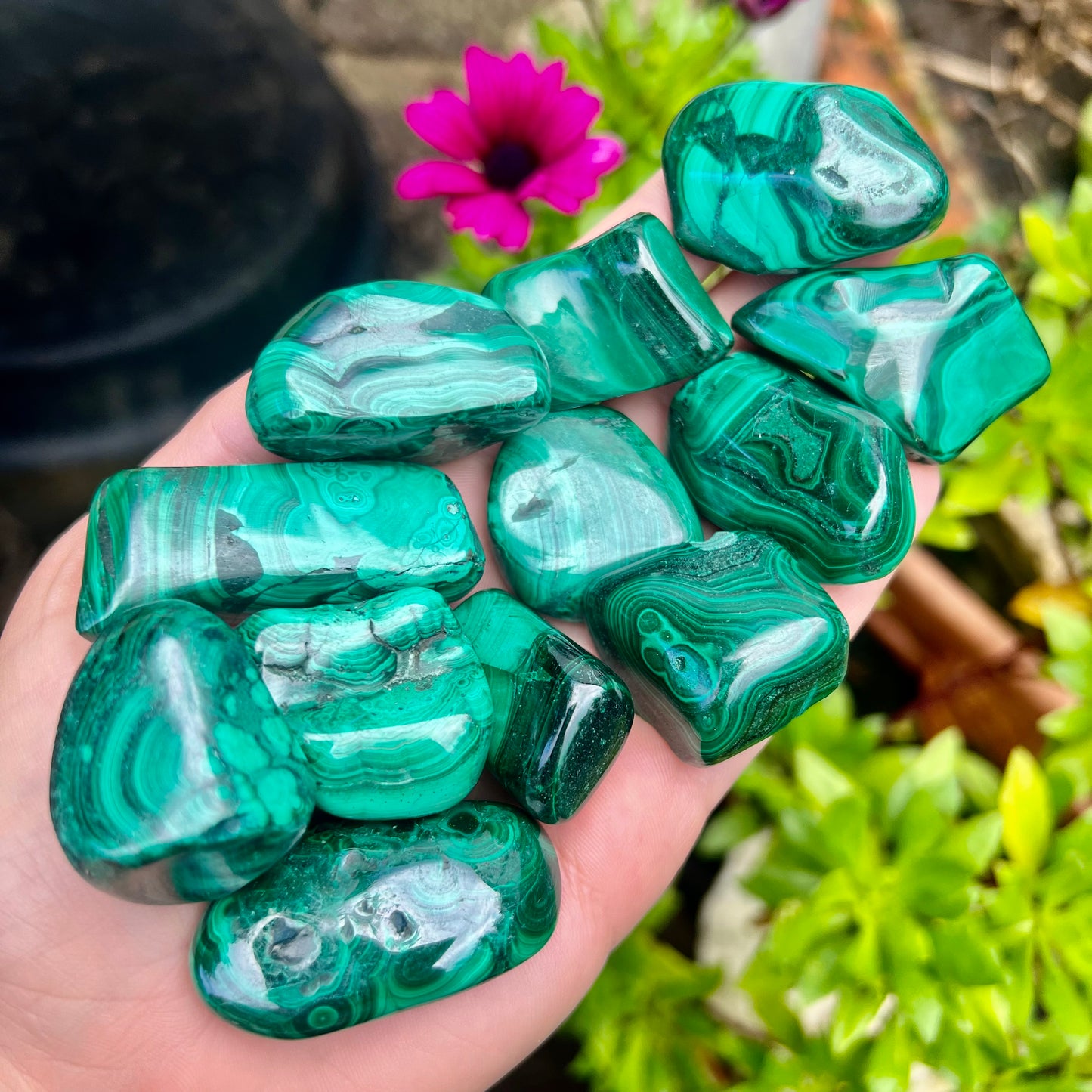 Malachite Tumblestone