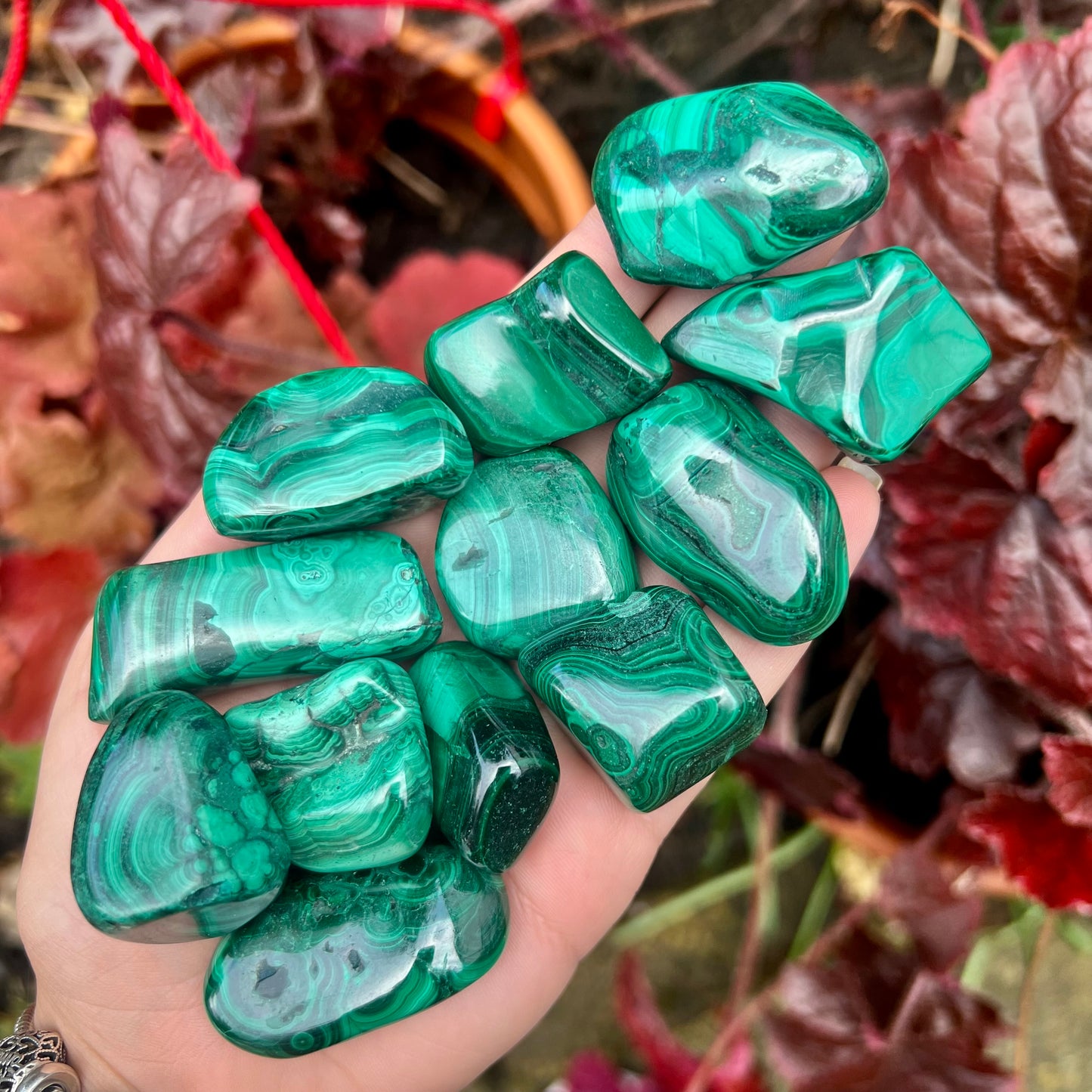 Malachite Tumblestone