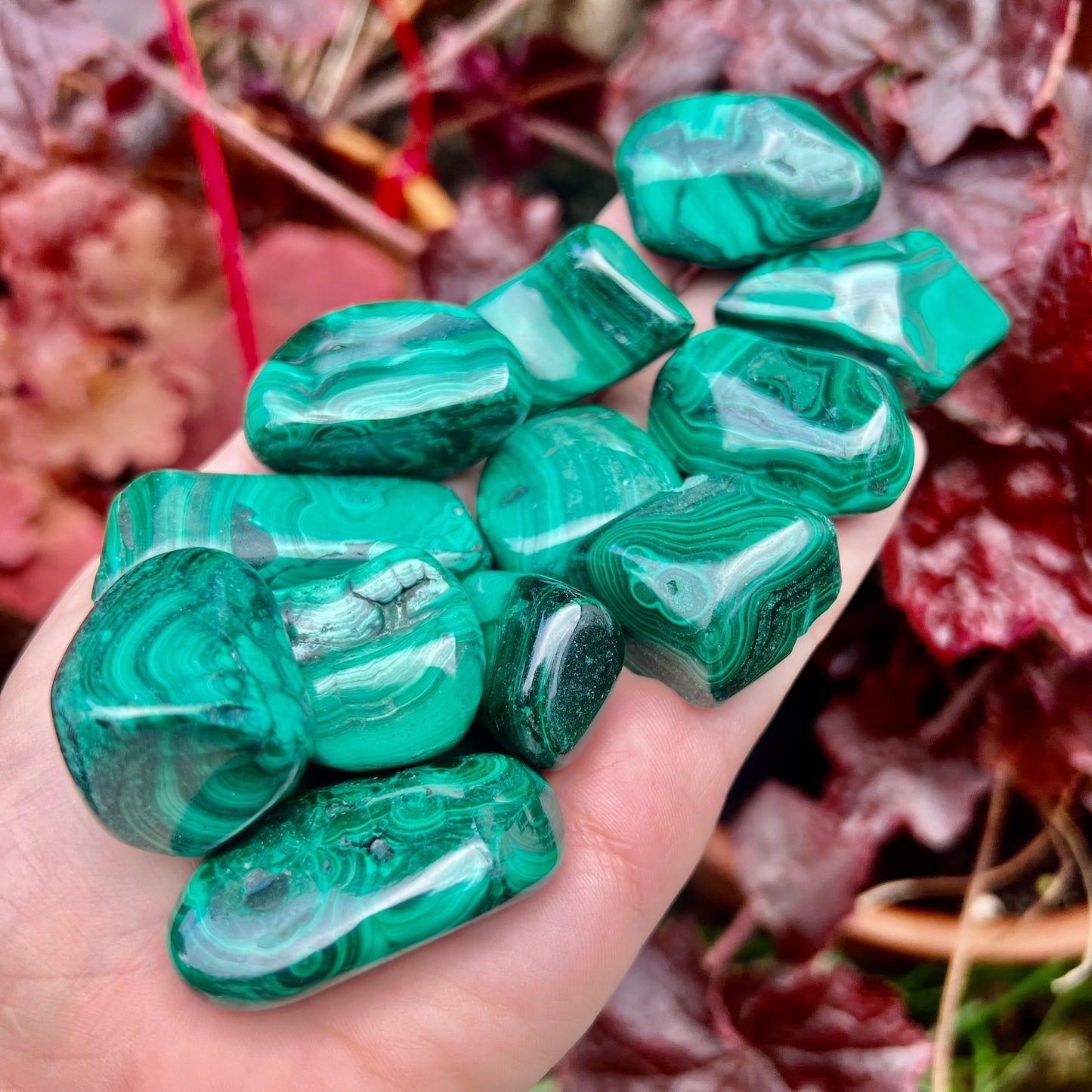 Malachite Tumblestone
