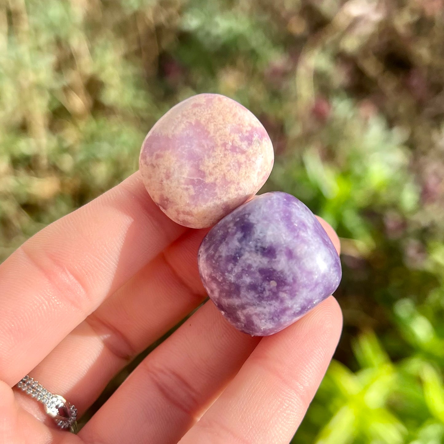 Lepidolite Crystal Tumblestone