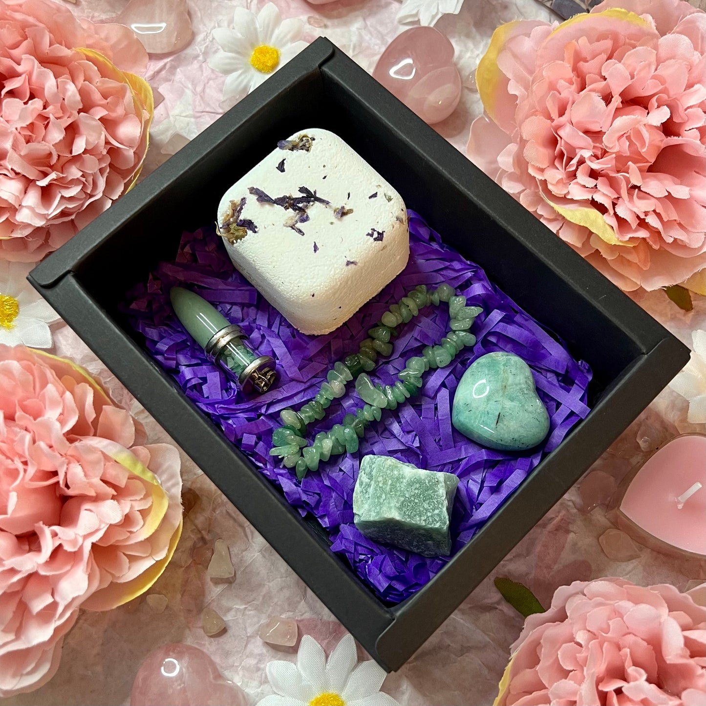 Mothers Day Soothing Self Care Crystal Gift Box