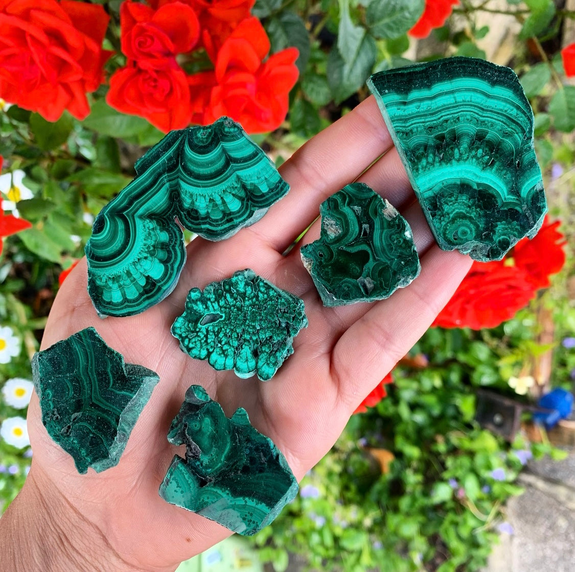 High Grade Malachite Slabs
