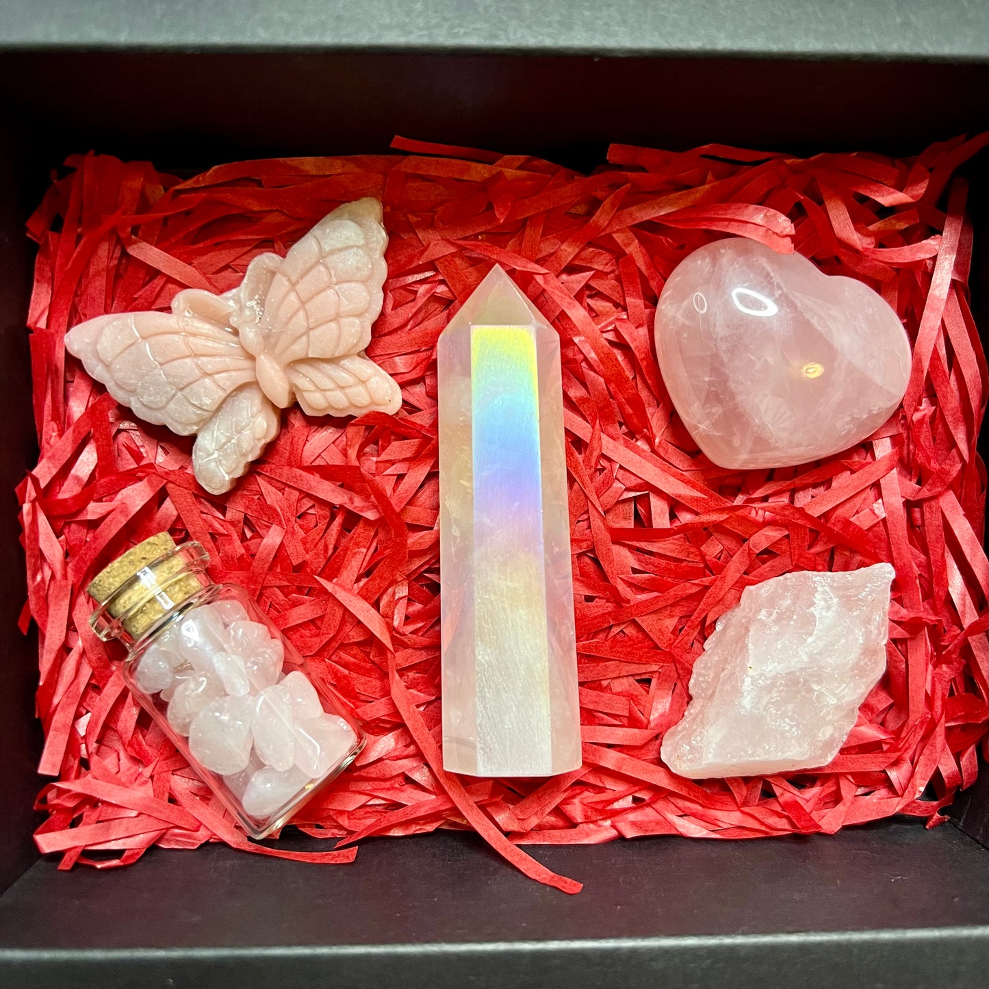 Pink Crystals Valentines Day Gift Box
