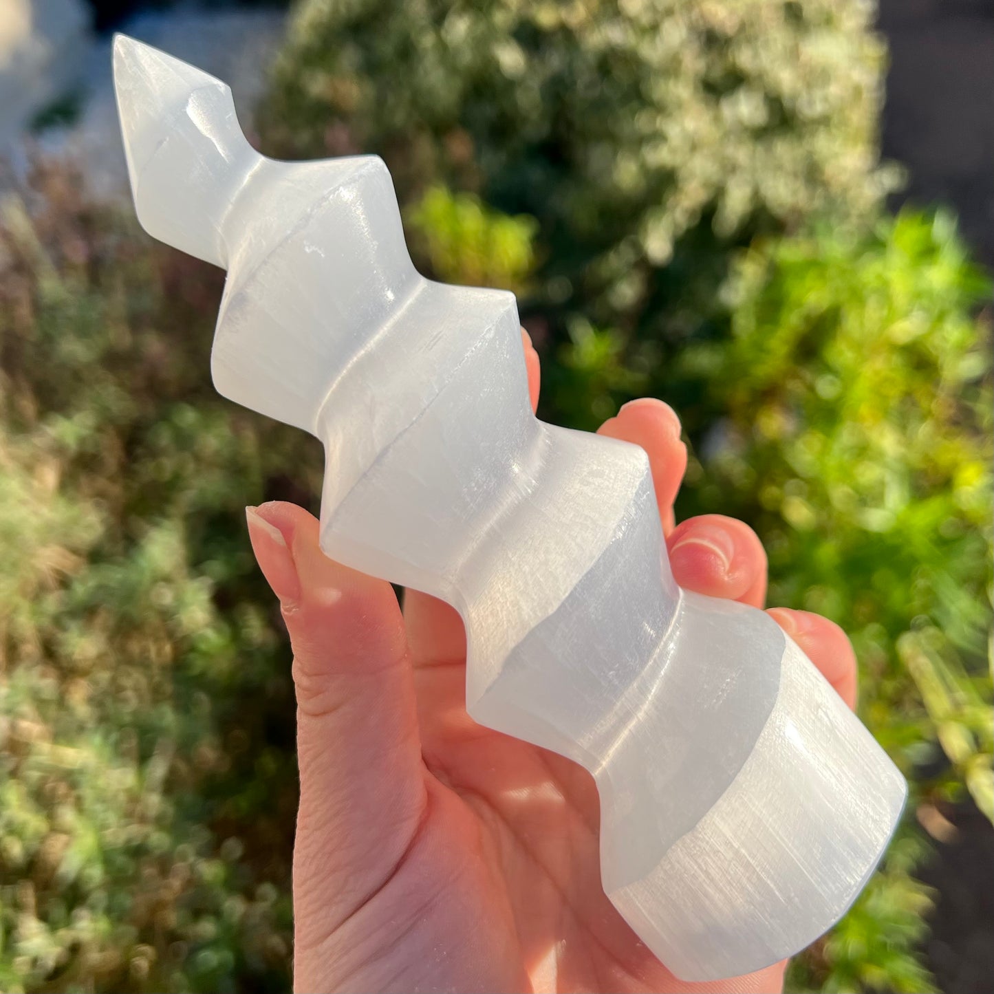 Selenite Spiral Tower
