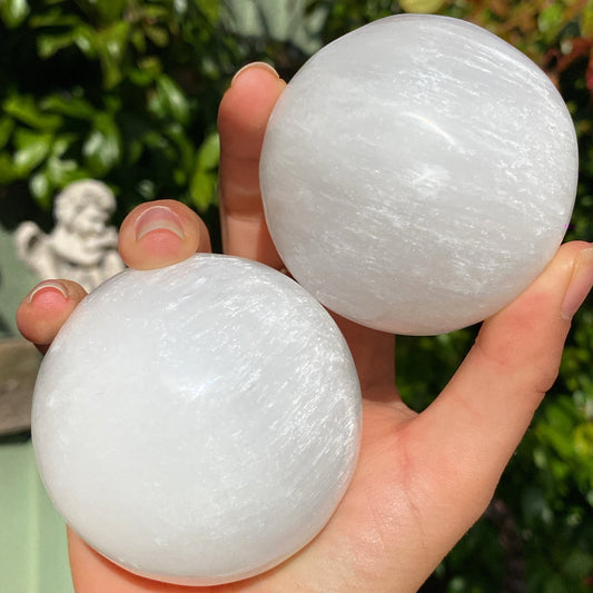 Large Selenite Sphere