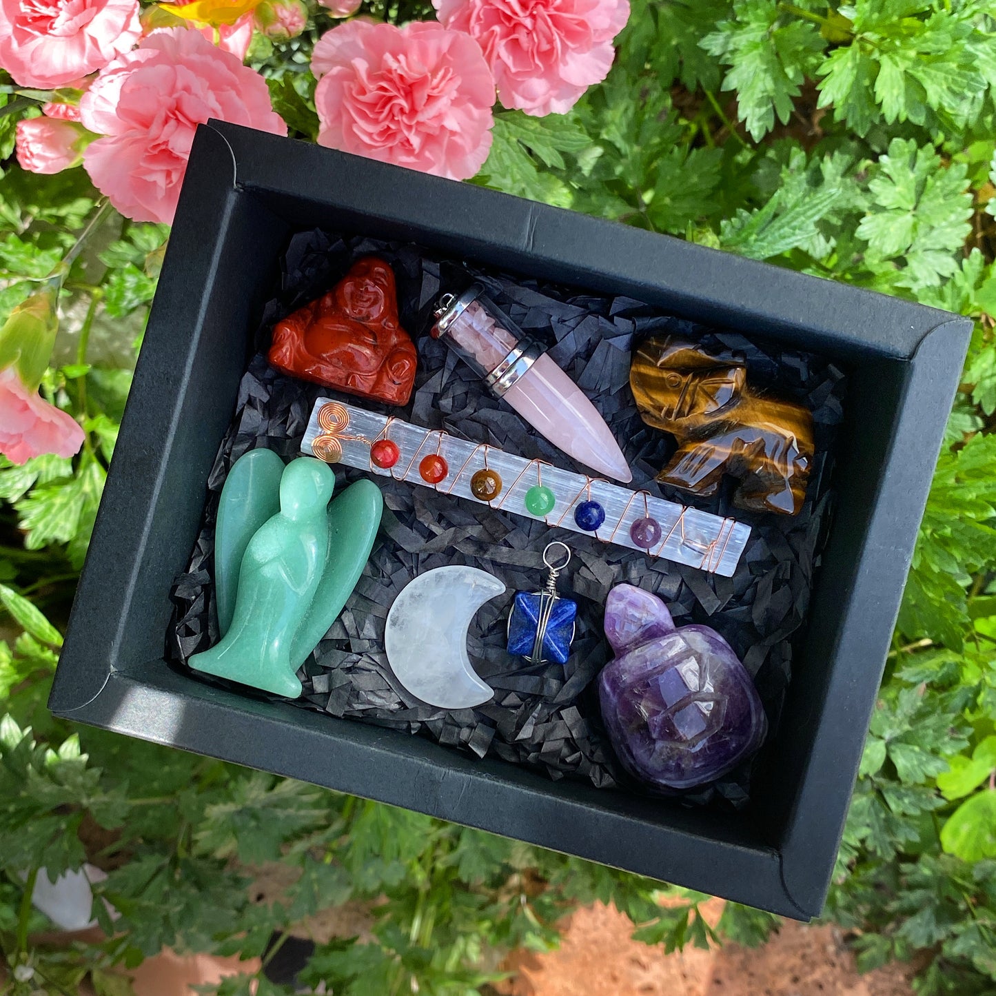 7 Chakra Crystal Gift Box Set