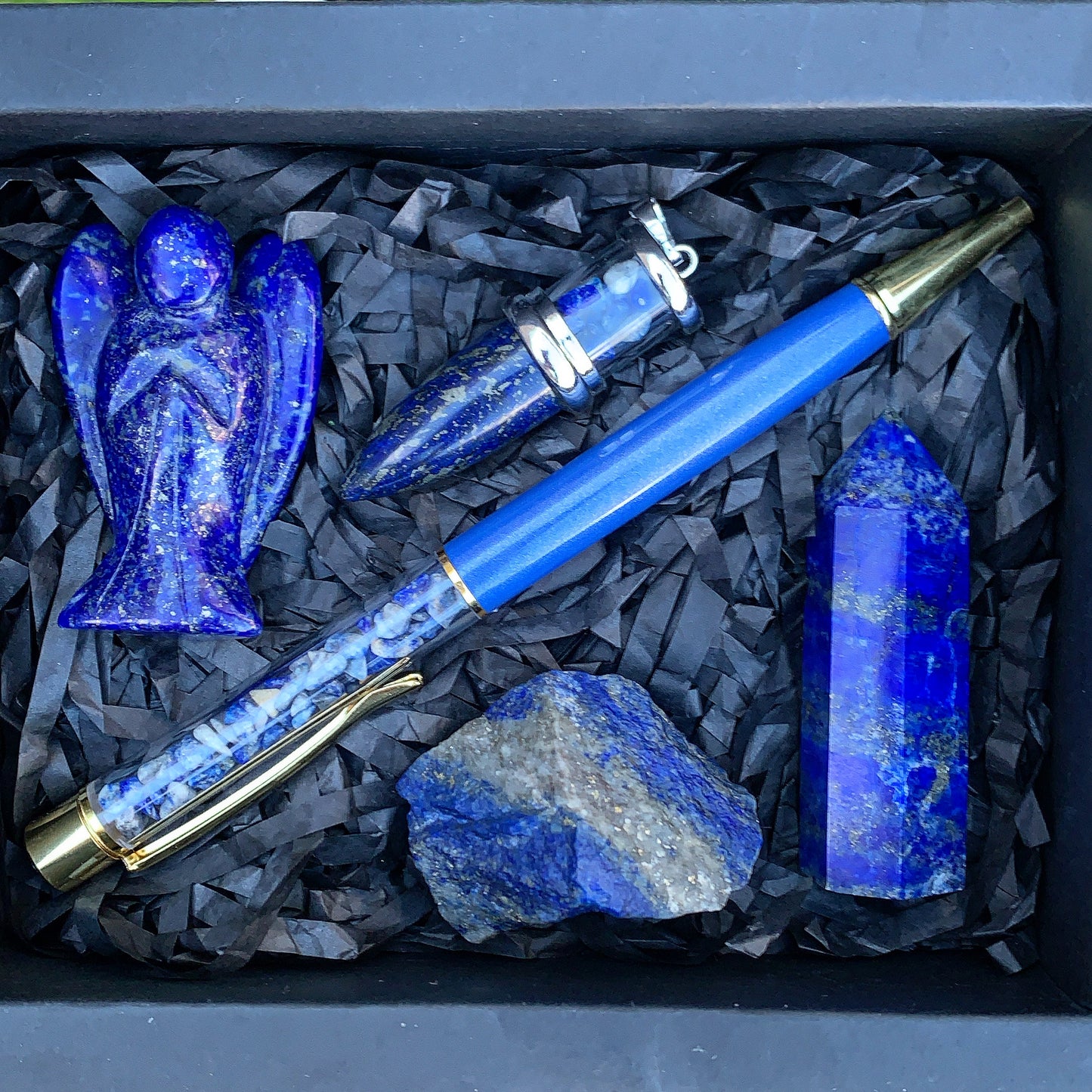 Lapis Lazuli Gift Box - Blue Dimensions