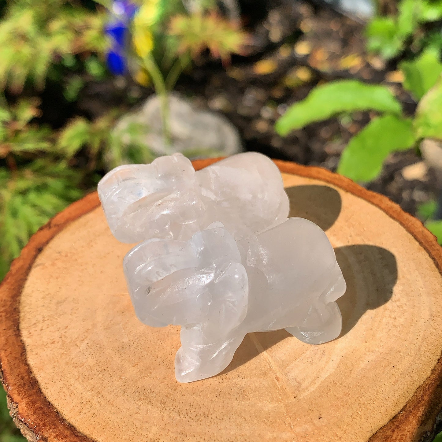 Clear Quartz Elephant