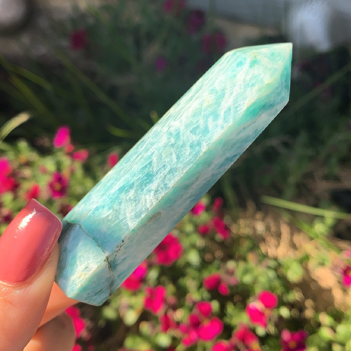Amazonite Crystal Point