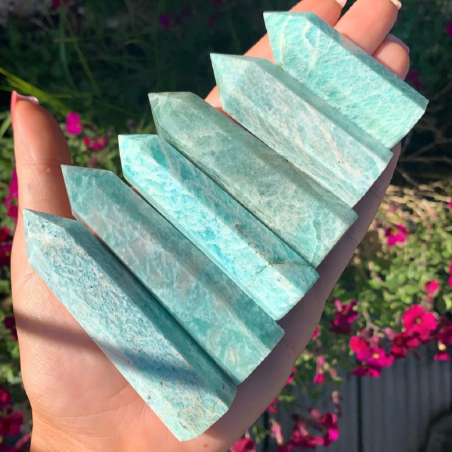 Amazonite Crystal Point