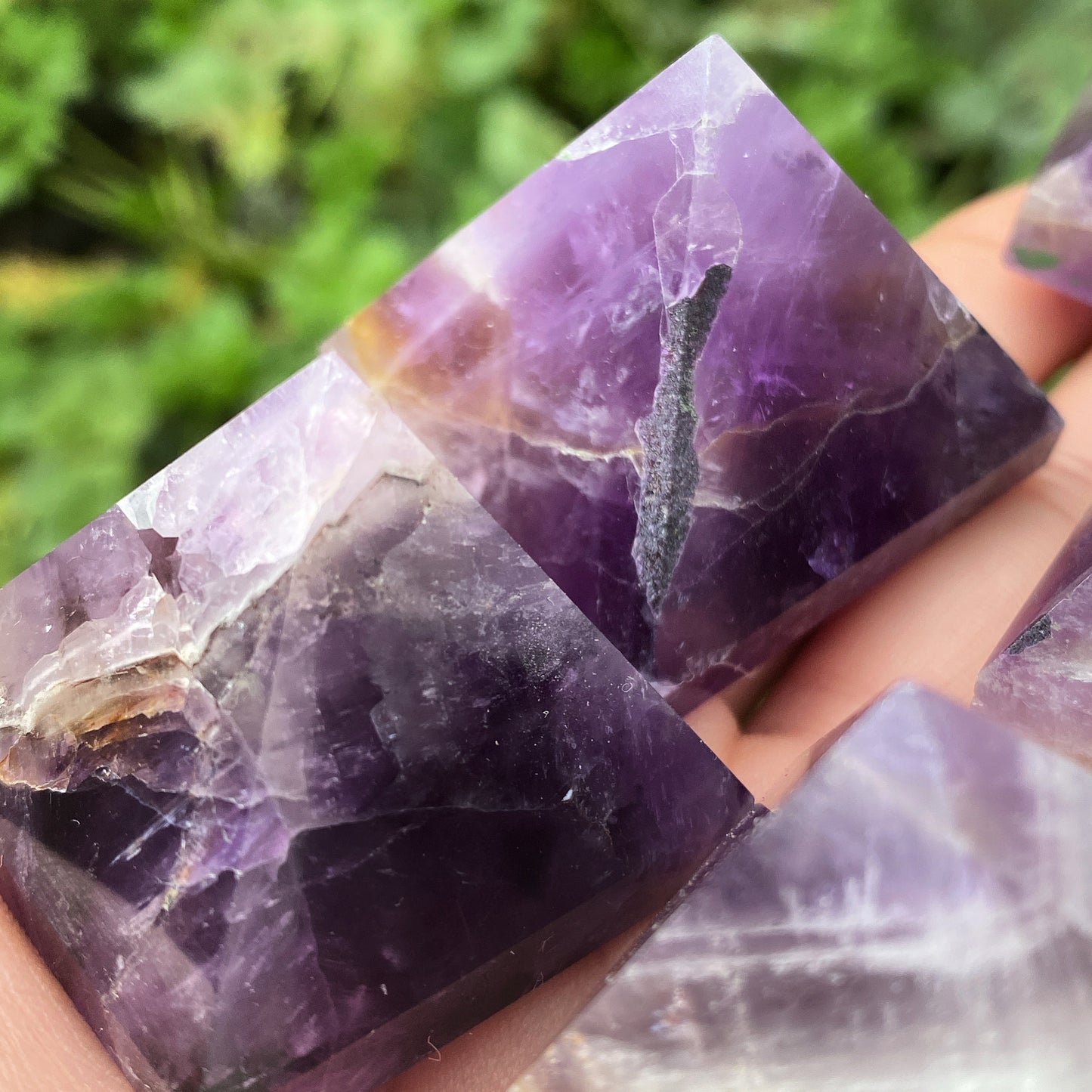 Amethyst Crystal Pyramid