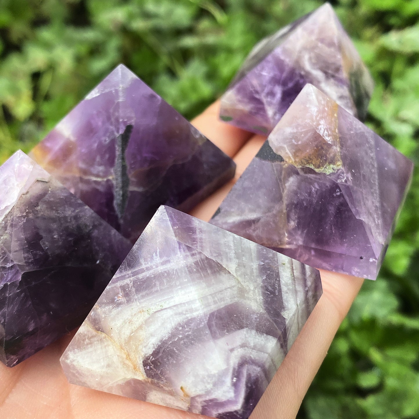 Amethyst Crystal Pyramid