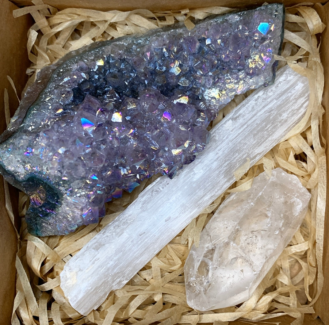 Aura Crystal Cleansing Gift Set