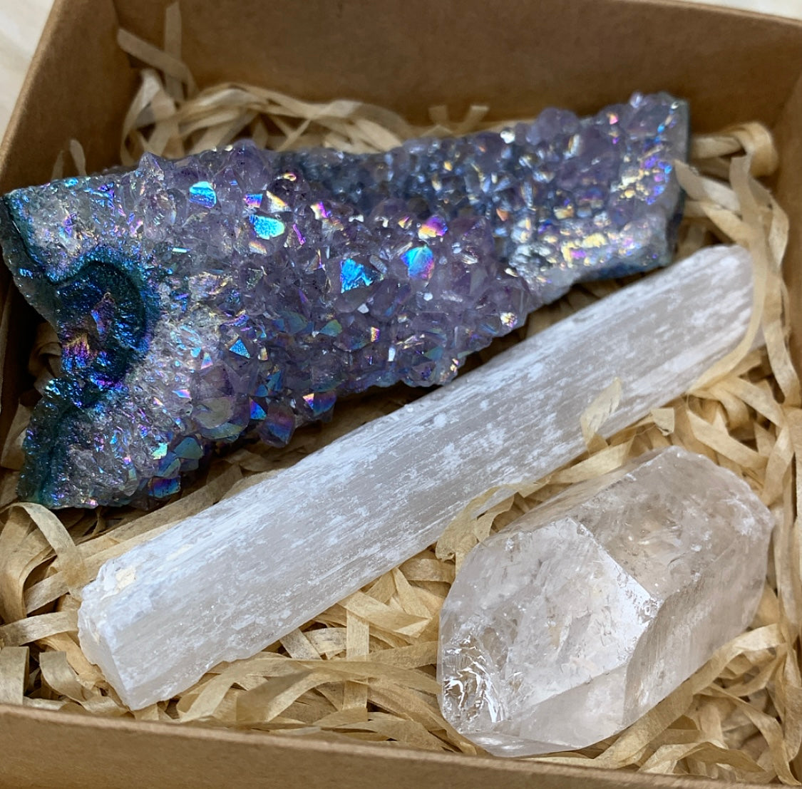 Aura Crystal Cleansing Gift Set