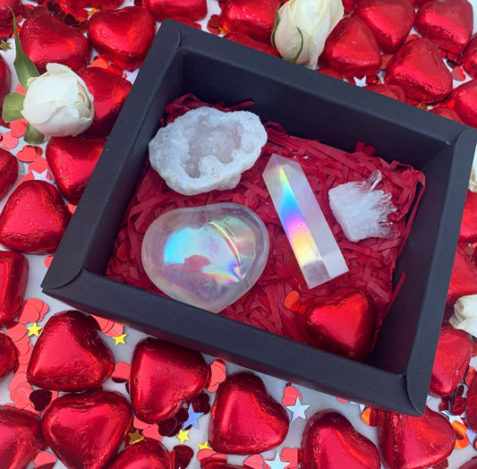 Aura Love Crystal Valentine's Day Gift Box Set