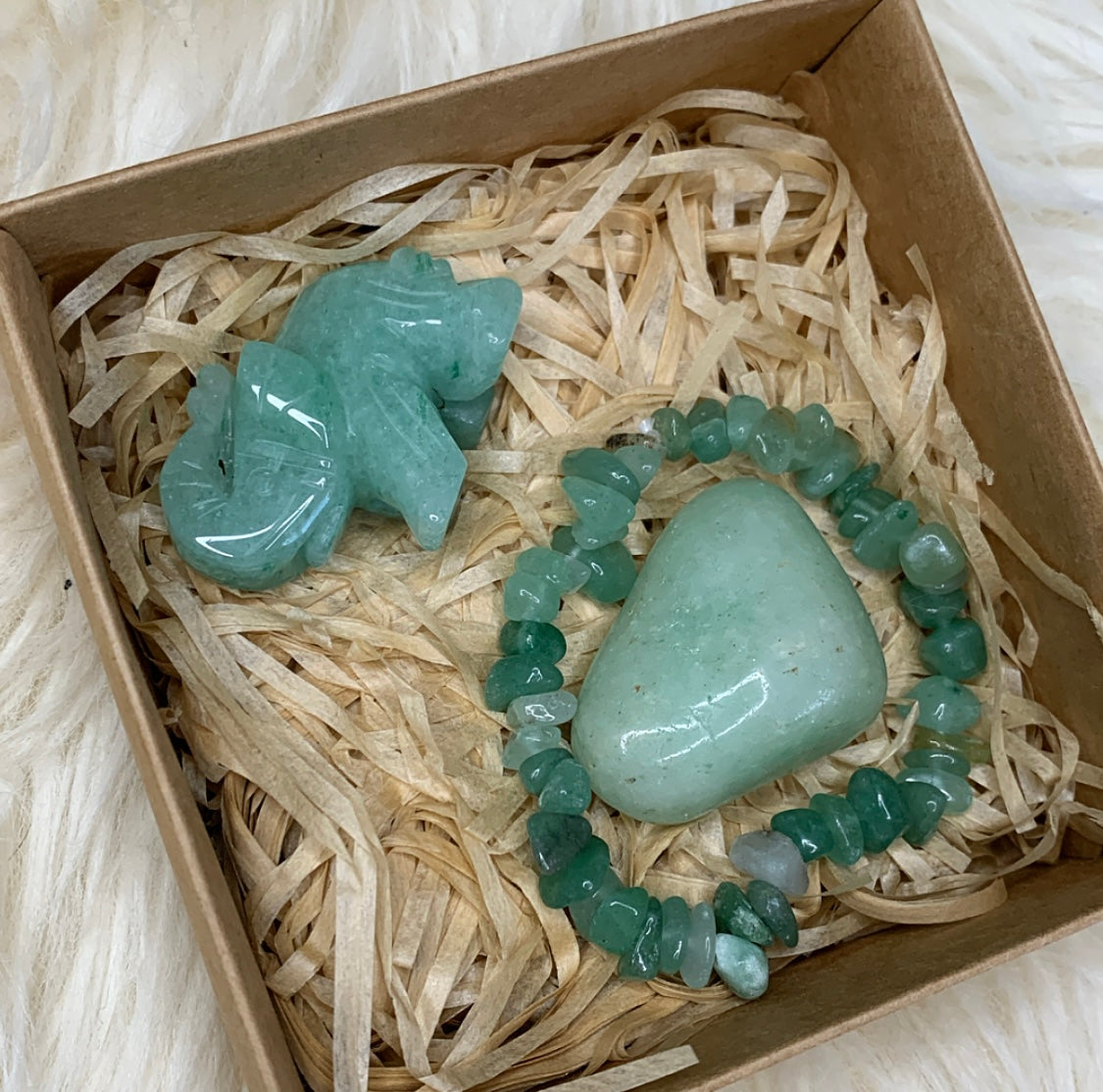 Aventurine Crystal Set
