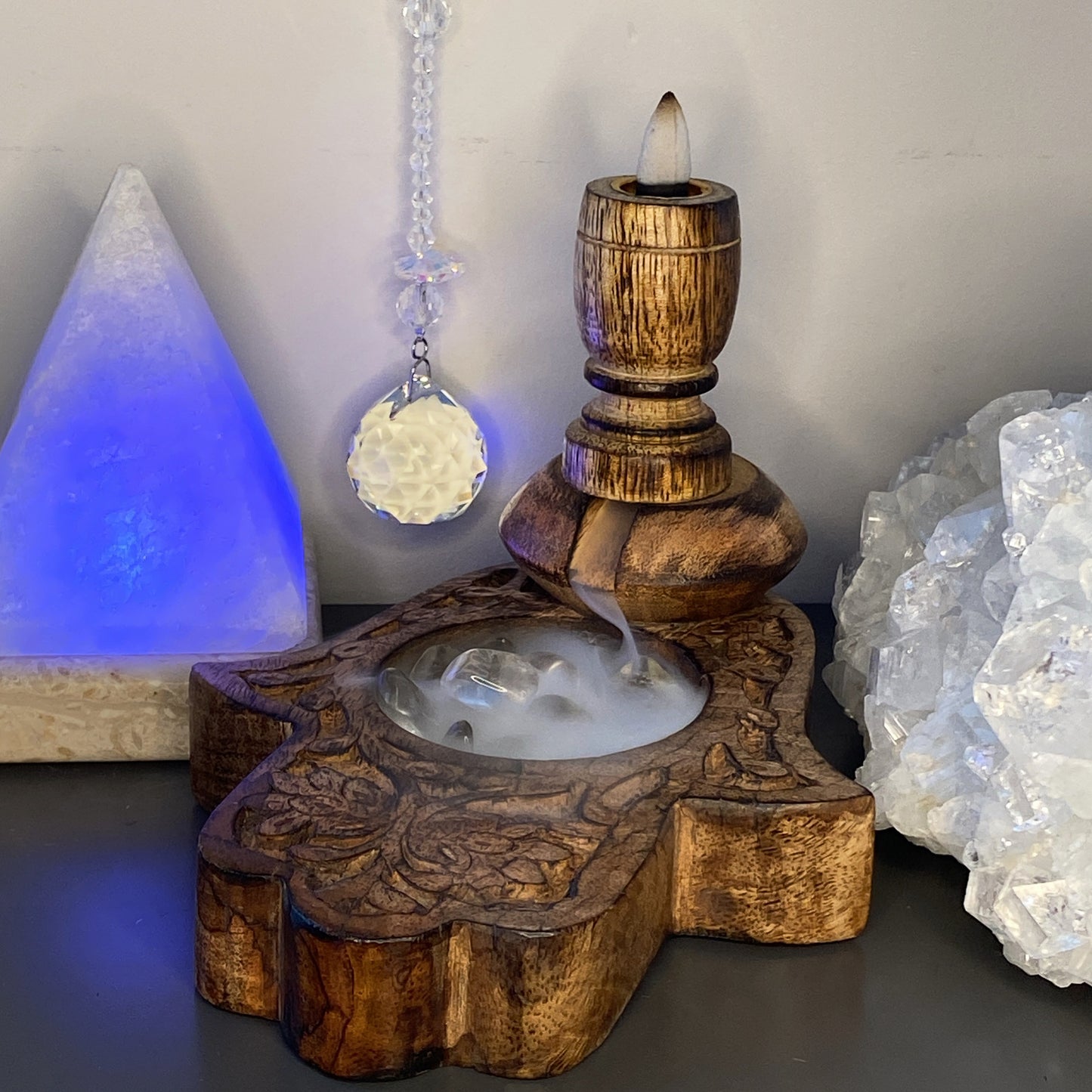 Hamsa Hand Backflow Burner