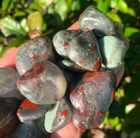Blood Jasper Tumblestones