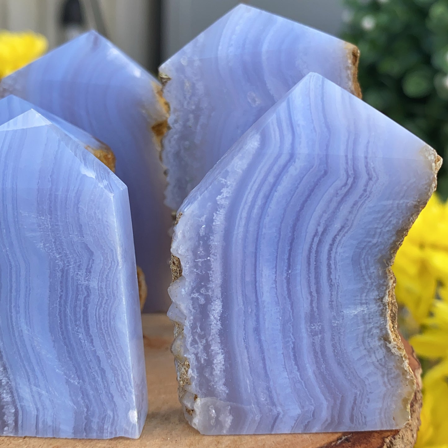 Blue Lace Agate Slab