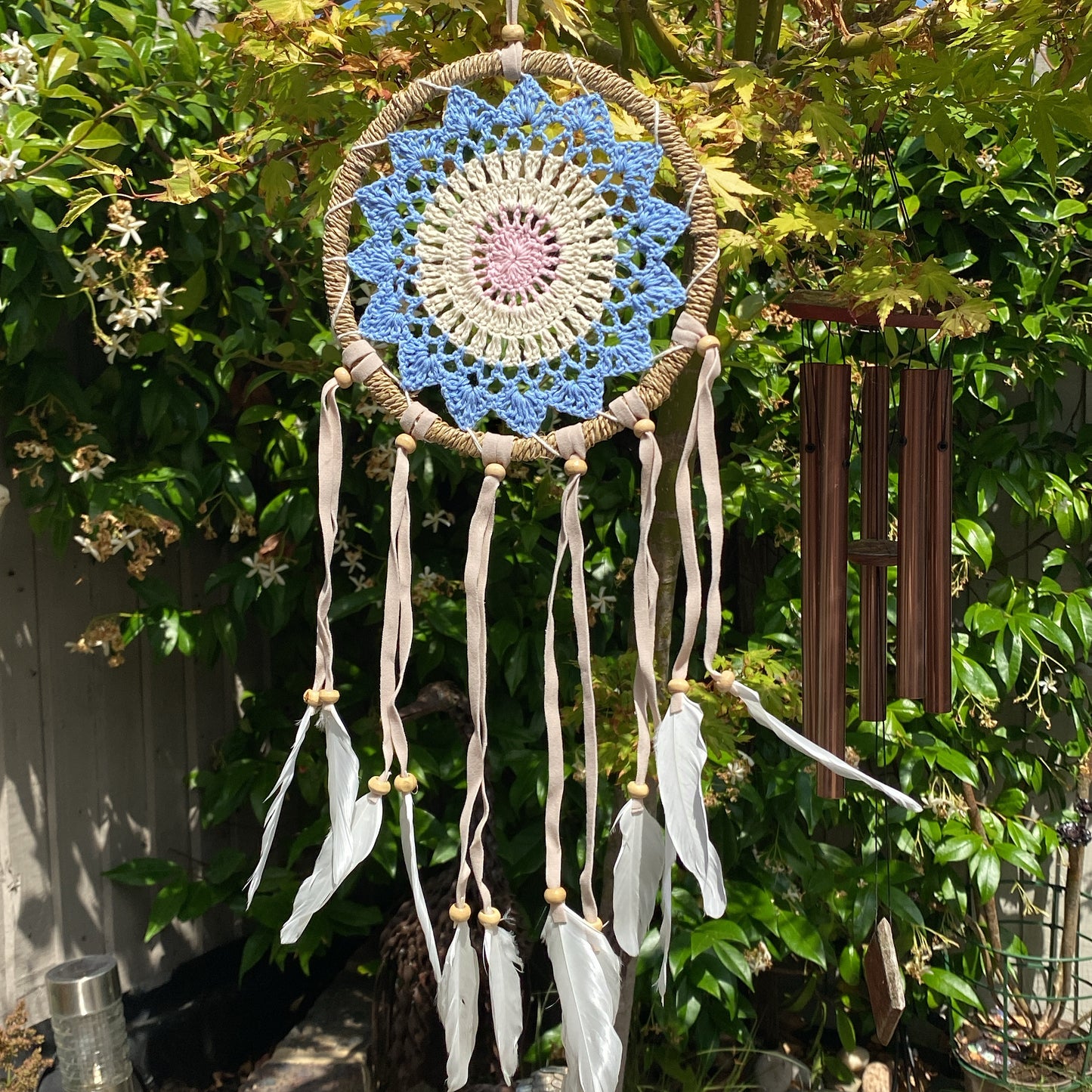 Pink & Blue Dreamcatcher