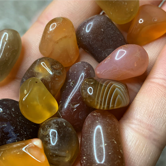 Carnelian Agate Tumblestones