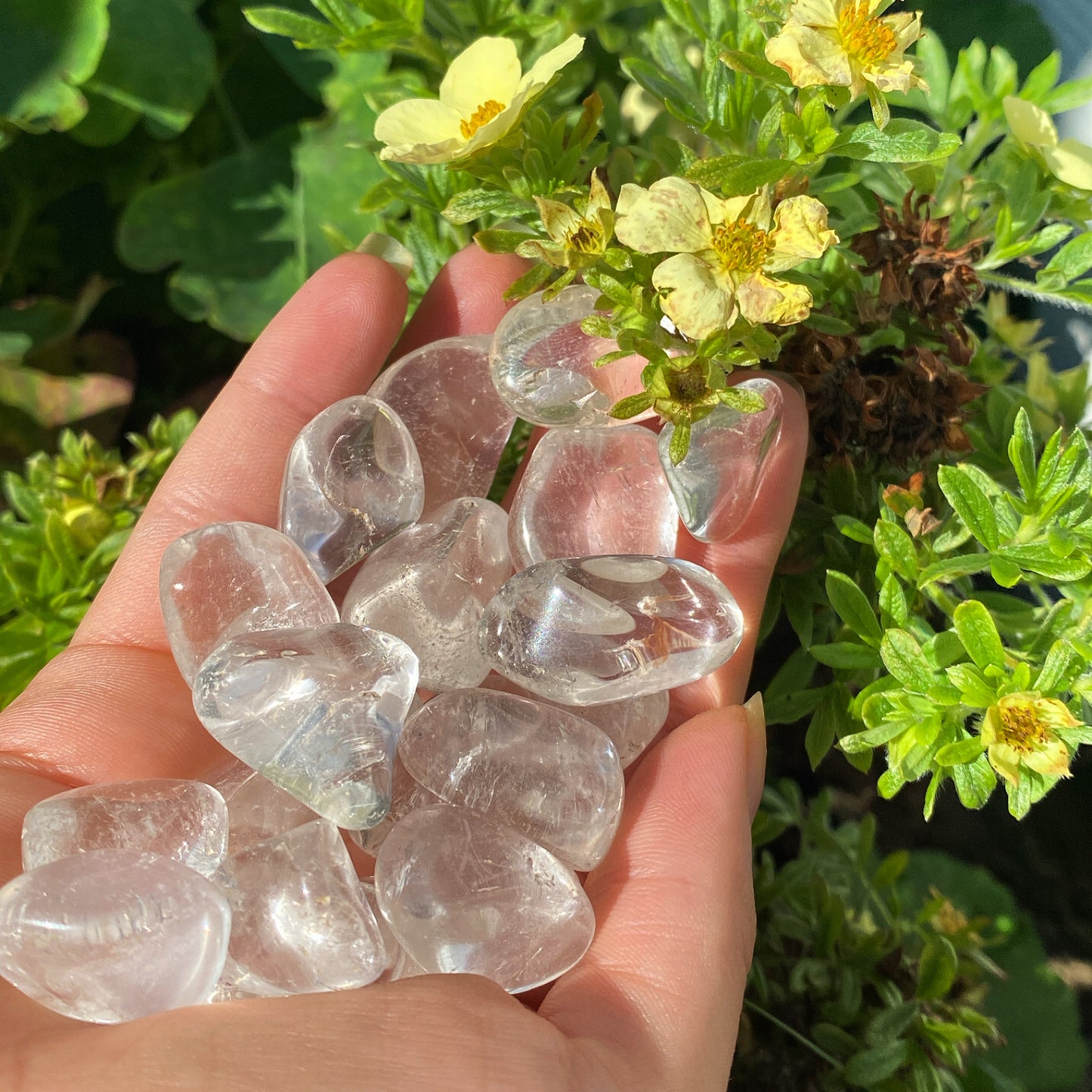 Clear Quartz Tumblestones