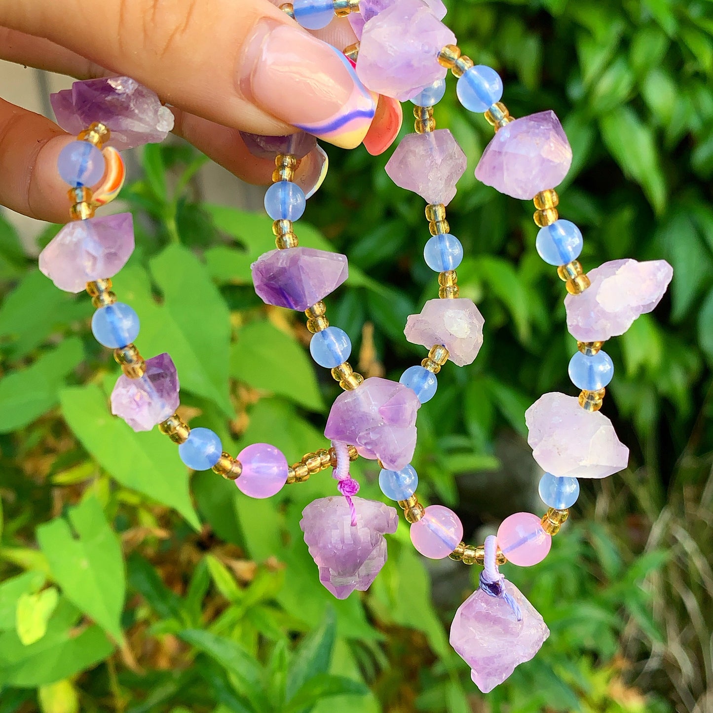 Amethyst Crystal Bracelet