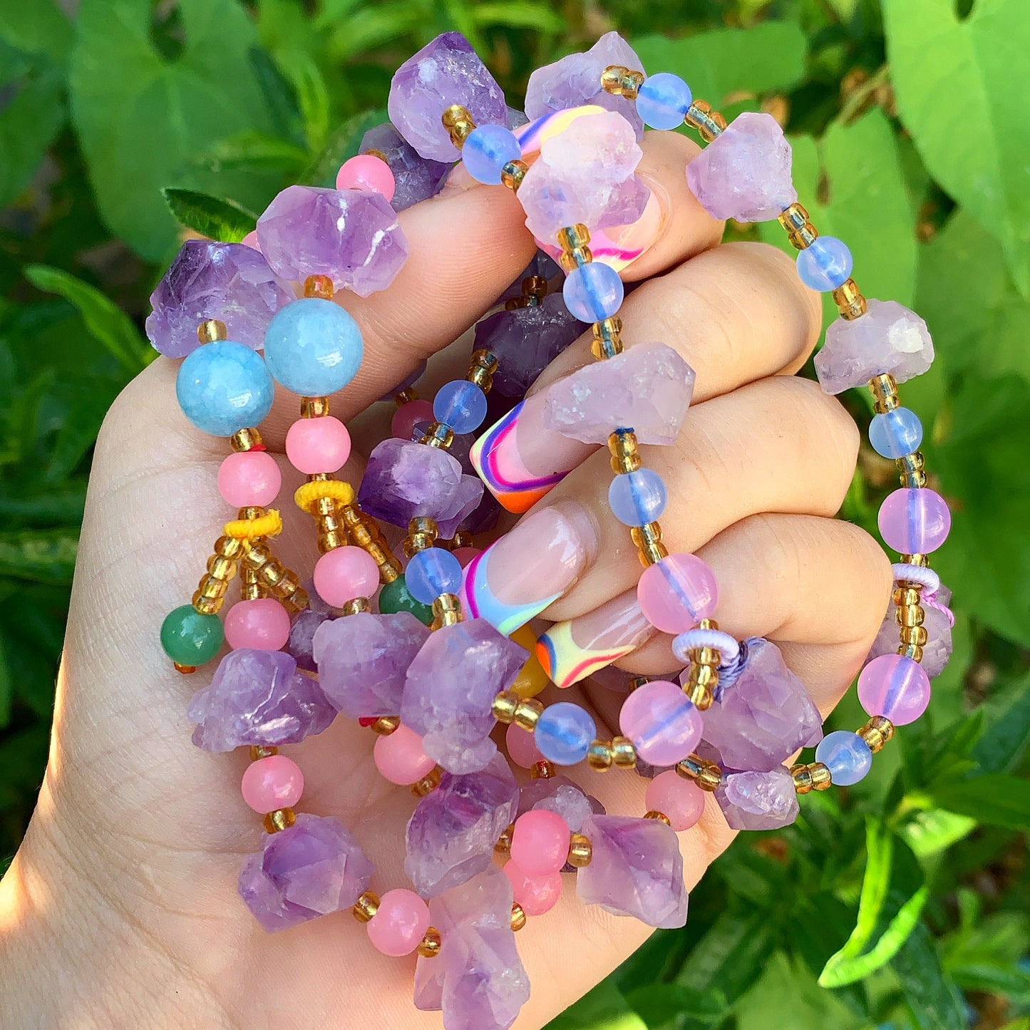 Amethyst Crystal Bracelet