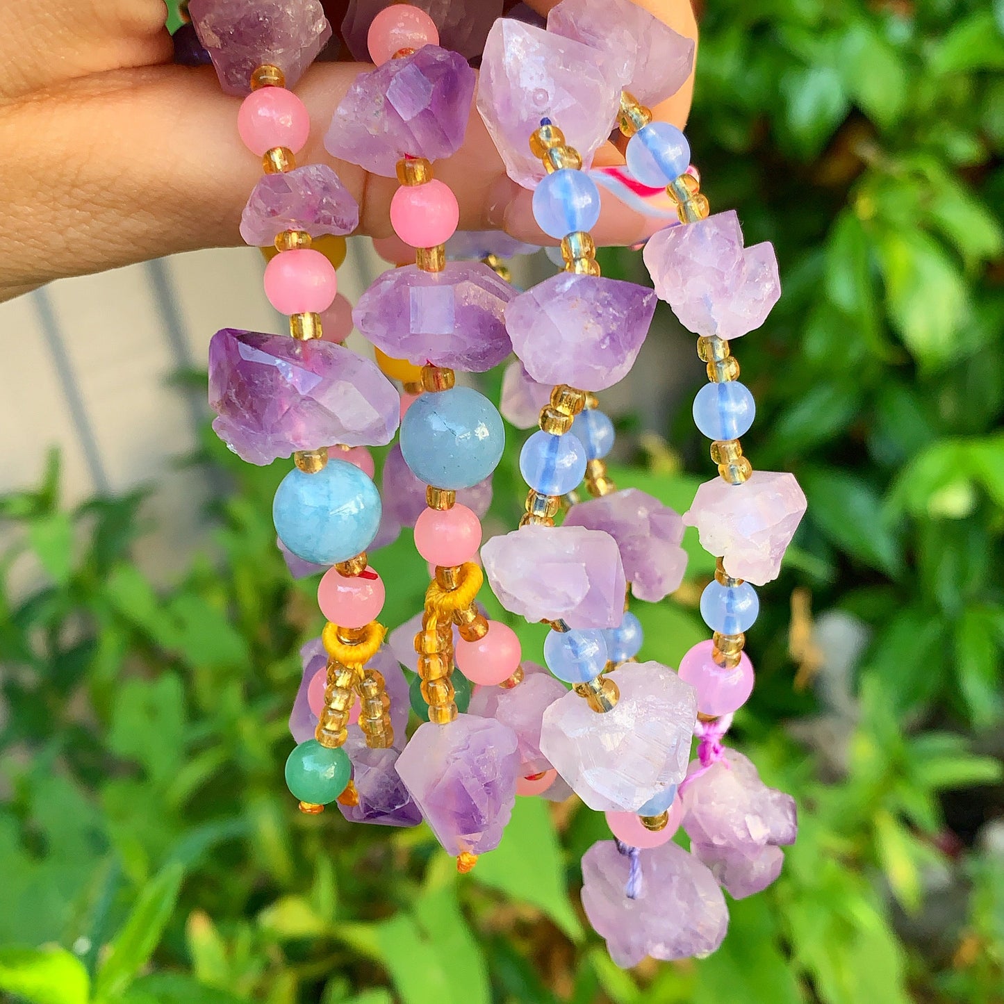 Amethyst Crystal Bracelet