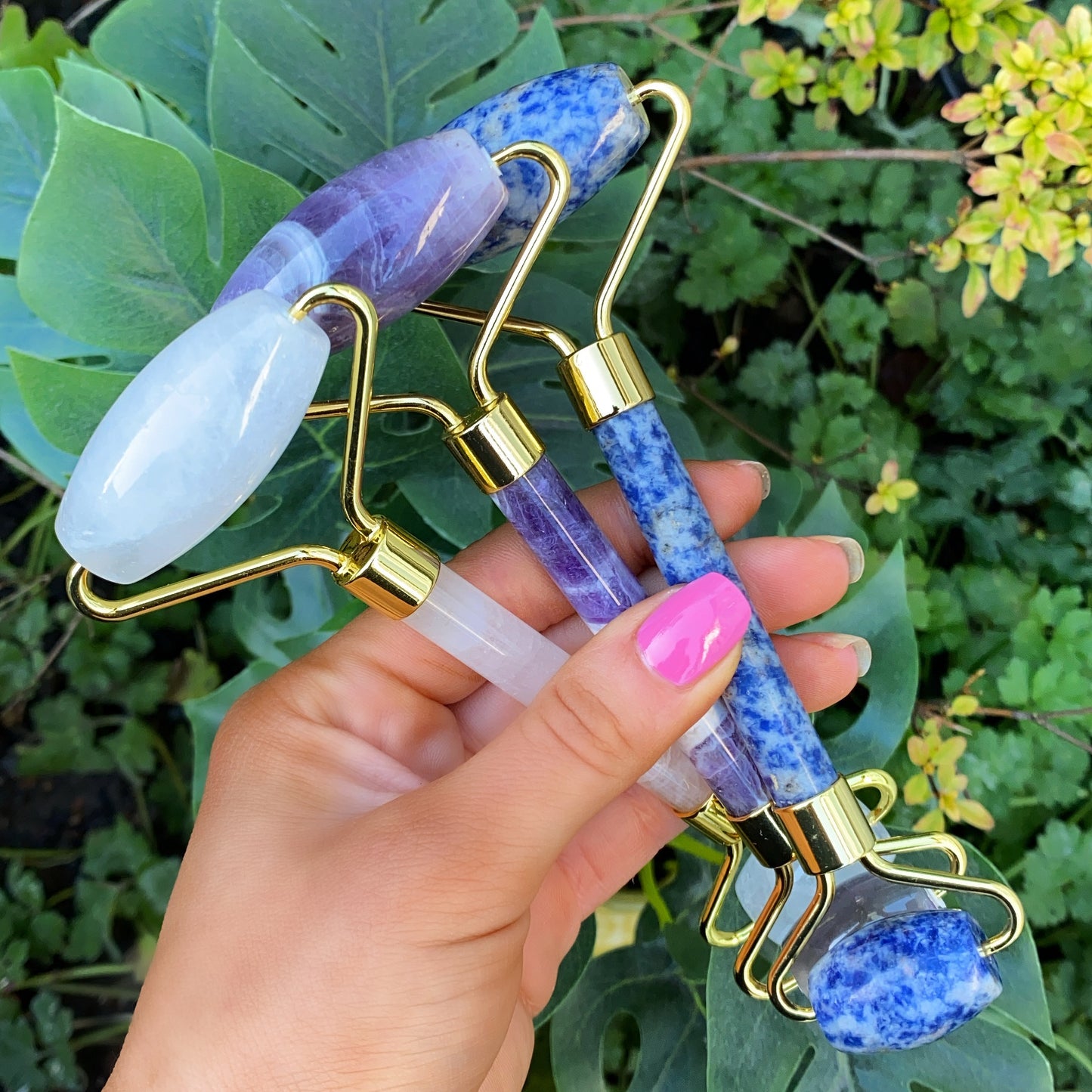 Clear Quartz Face Roller