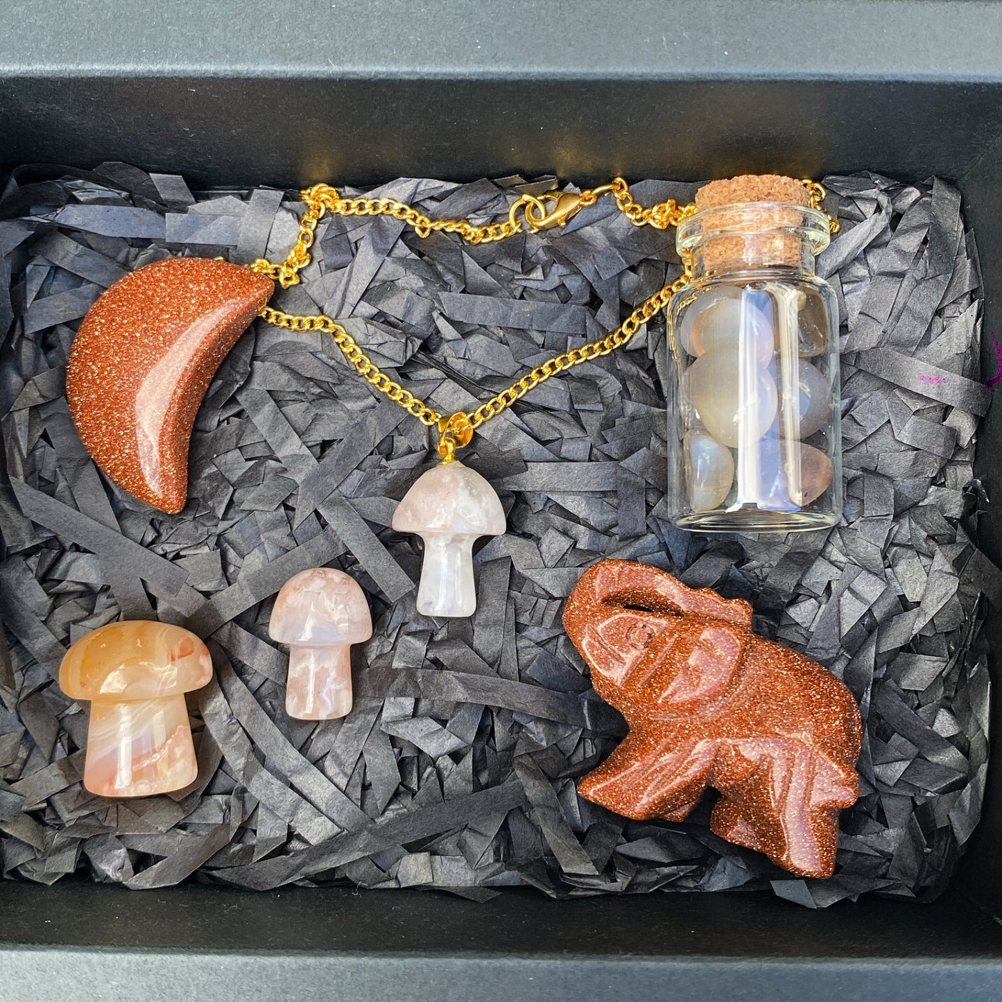 Golden Hour Crystal Gift Box