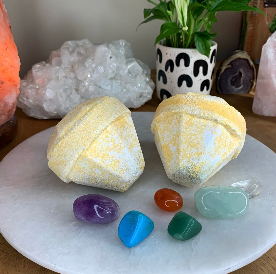 Mystery Gemstone Bath Bomb - Yellow