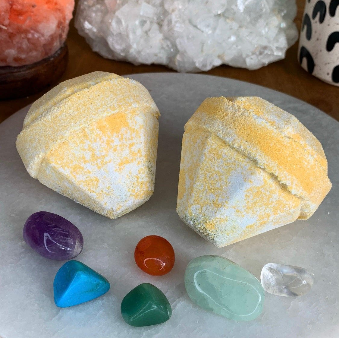 Mystery Gemstone Bath Bomb - Yellow