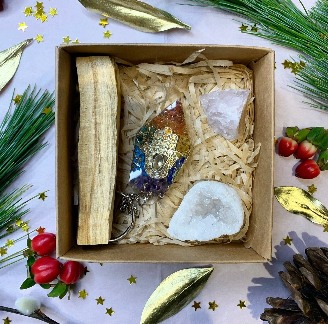 Chakra Crystal Cleansing Gift Set