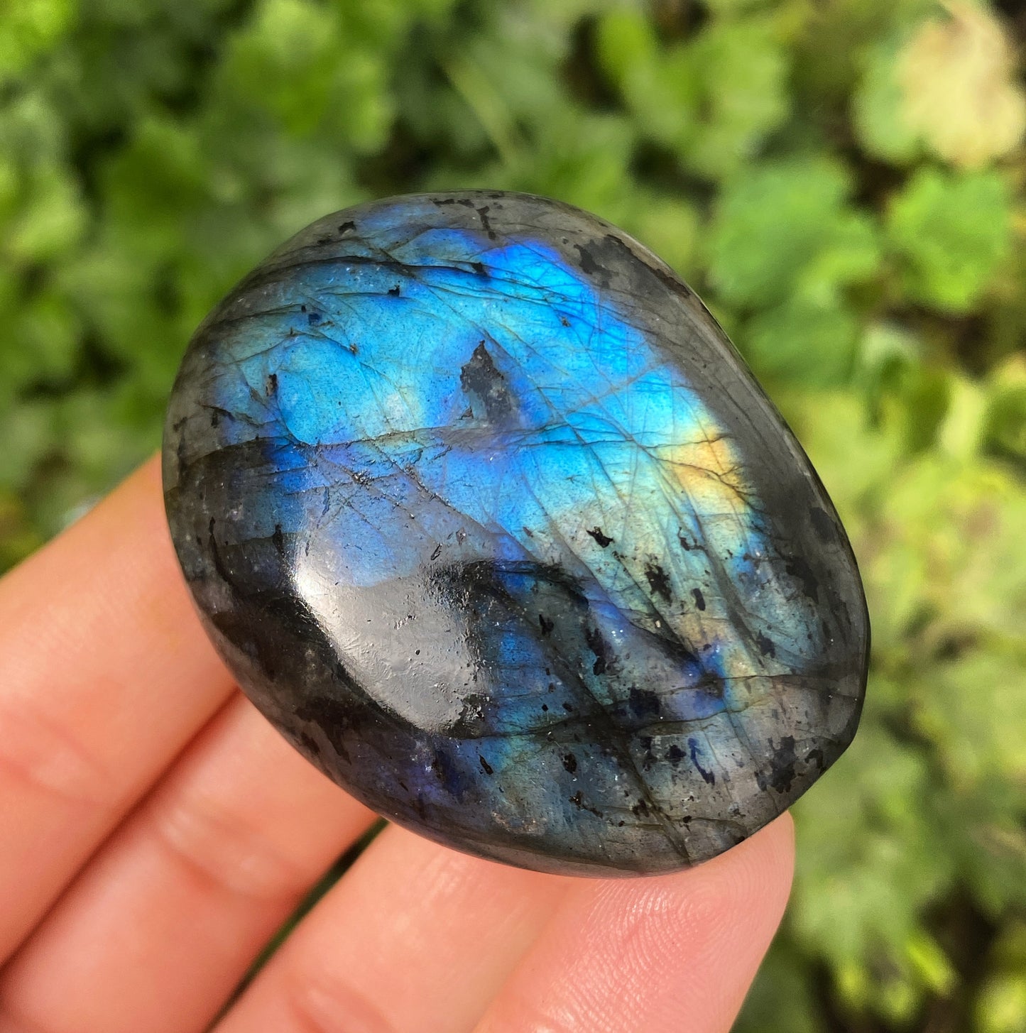 Labradorite Palm Stone