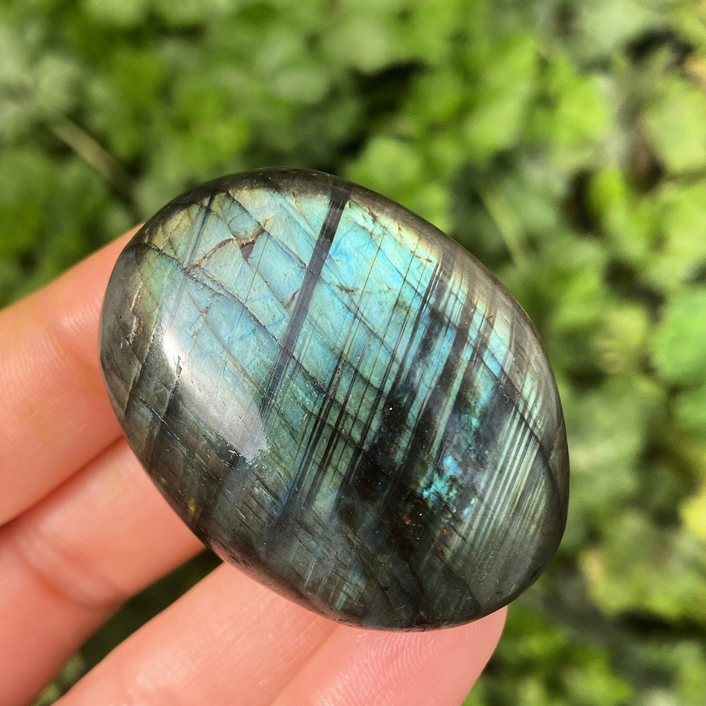 Labradorite Palm Stone