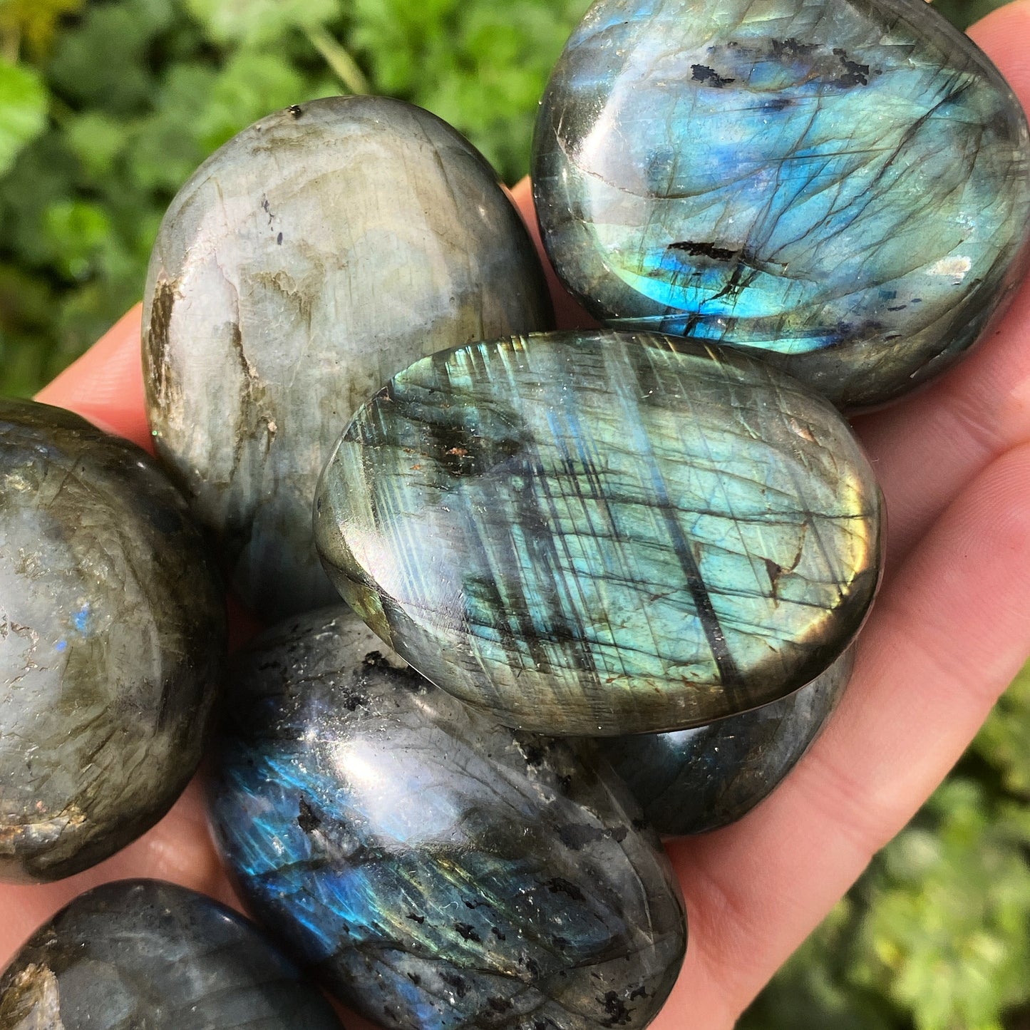 Labradorite Palm Stone