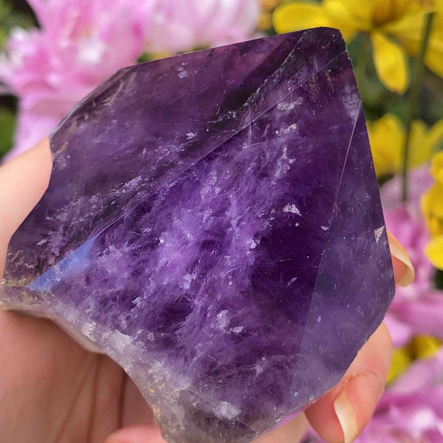 Large Amethyst Dimension Point 8
